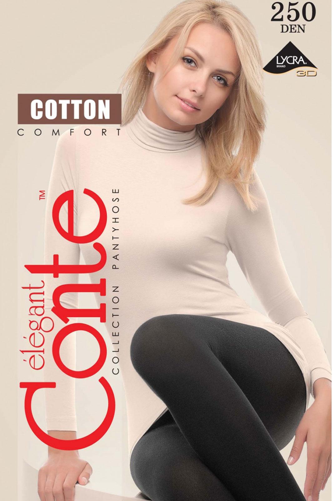 Колготки Conte Elegant, (модель Cotton 250) — Белорусский трикотаж в  интернет-магазине Mirtrik
