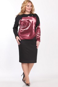 Модель 764 темный графит+роза Vilena fashion