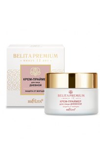 Крем-праймер для лица дневной «Защита от морщин» Belita Premium 50 мл