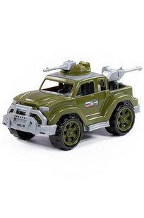 Автомобиль-пикап военный Легионер-мини с 2-мя пулемётами (в сеточке)